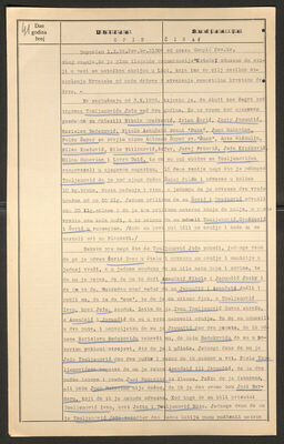 Serdar, Mato, 1918. Policijski karton