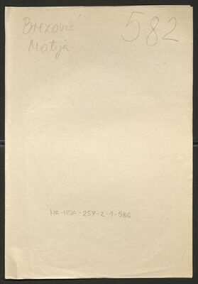 Brezović, Matija, 16.10.1897. Policijski karton