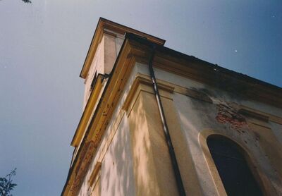 Skakavac (Karlovac) - Crkva sv. Roka, detlalj vanjštine