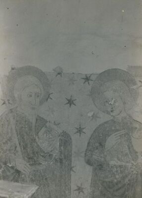 Martinšćina (Zlatar) - Crkva sv. Martina, freska