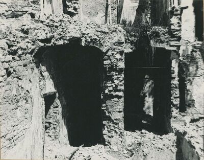 Ivanec - Stari grad, hodnik uz trijem 1. kata