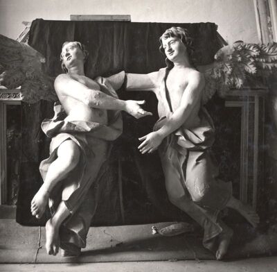 Kloštar Ivanić - Kompleks Franjevačkog samostana i crkve sv. Ivana Krstitelja, plastike anđela