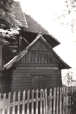 Gustelnica - Crkva sv. Antuna Padovanskog, sakristija