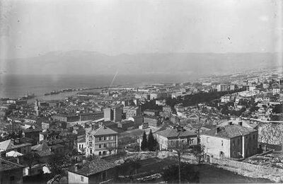 Sušak (Rijeka) - Pogled na deltu sa sjevera