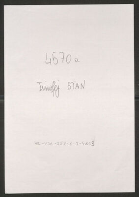 Stan, Timofej, 1905. Policijski karton