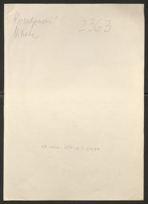 Komljenović, Nikola, 6.12.1899. Policijski karton