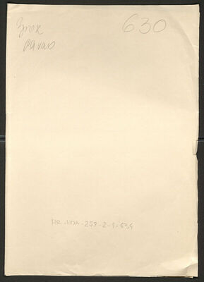 Broz, Pavao, 14.6.1925. Policijski karton