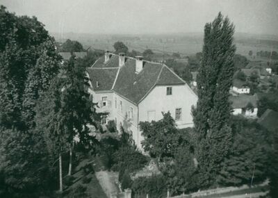 Gradec - Biskupski dvorac, situacija