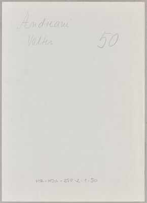 Andreani, Valter, 10.7.1910. Policijski karton