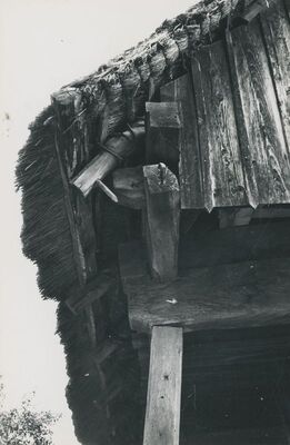 Dubravica - Kuća Pavla Štoosa, detalj zabata