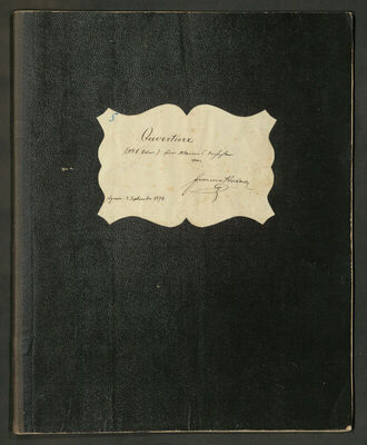 F. Krežma: Ouverture in C dur für Orchester, op. 4