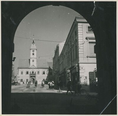 Varaždin - glavni trg, gradska vijećnica