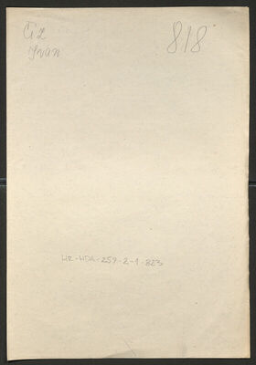 Čiz, Ivan, 5.2.1905. Policijski karton