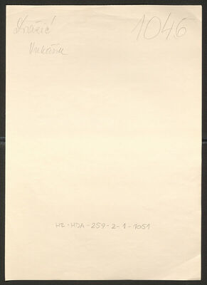 Dražić, Vukašin, 1900. Policijski karton