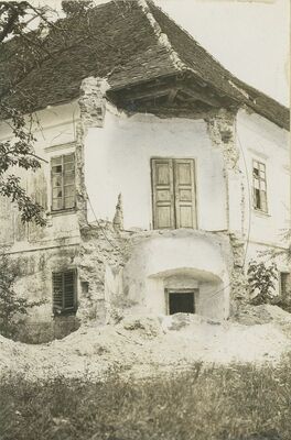 Novi Dvori Klanječki (Klanjec) - Dvorac Erdödya, vanjština, detalj