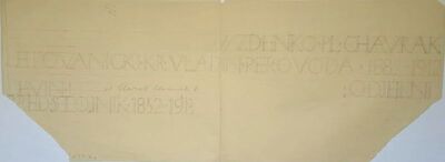 Nadgrobni natpisi: Zdenko pl. Chavrak; Levin pl. Chavrak