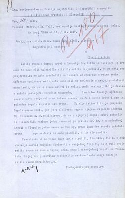 Sveti Križ Začretje - Crkva sv. Križa, reklamacija velikog zvona