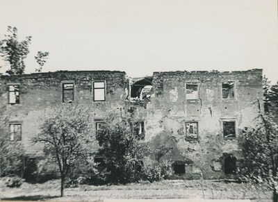 Ivanec - Stari grad, zapadno pročelje