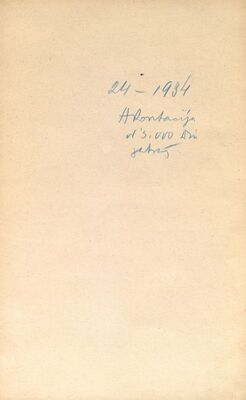 Akontacija od 3000 din. za snimanje i pregled spomenika u Slavoniji