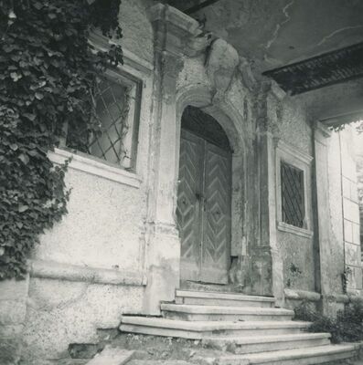 Križovljan Radovečki - dvor, glavni ulaz