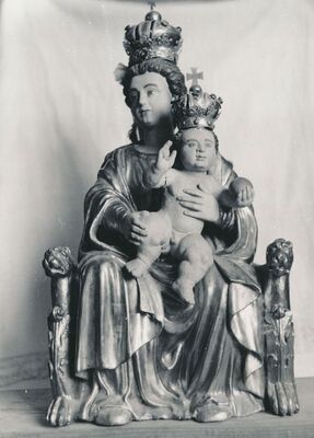 Svetice (Ozalj) - Crkva Blažene Djevice Marije, Madona s Djetetom