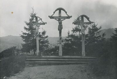 Trški Vrh (Krapina) - Crkva Majke Božje Jeruzalemske, vanjština, detalj