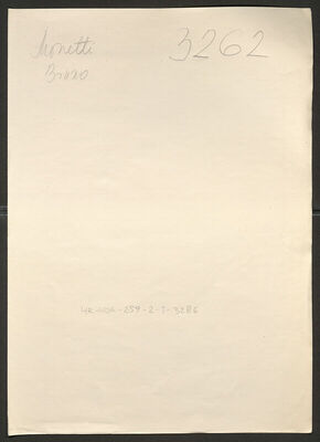 Monetti, Bruno, 7.6.1924. Policijski karton