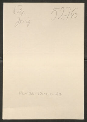 Šulje, Josip, 1898. Policijski karton