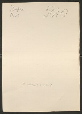 Škripac, Stevo, 27.3.1925. Policijski karton