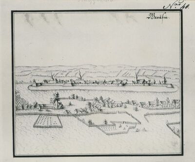 Varaždin - crtež, Martin Stier