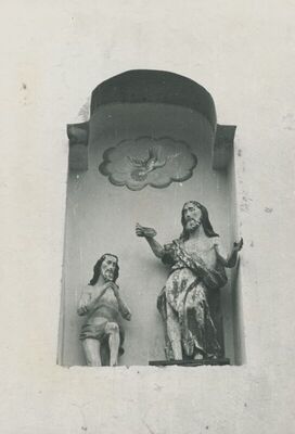 Lastine (Hum na Sutli) - Kapela sv. Ivana, vanjština, detalj
