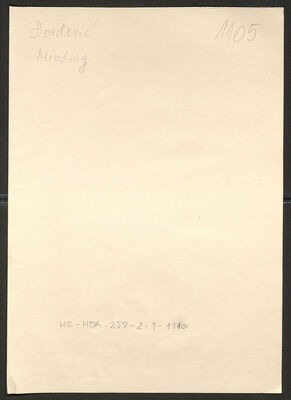 Đorđević, Miodrag, 2.2.1900. Policijski karton