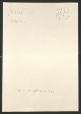 Jazbec, Fanika rođ. Medved, 11.9.1903. Policijski karton