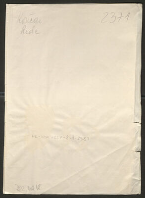 Končar, Rade, 28.10.1911. Policijski karton