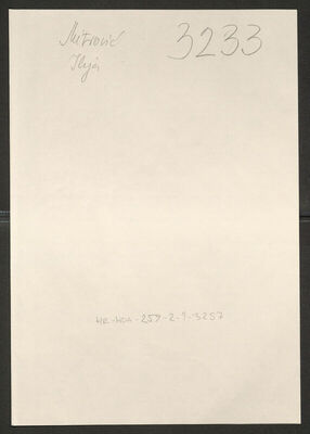 Mitrović, Ilija, 13.8.1914. Policijski karton