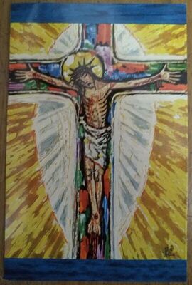 Isus na križu prema slici Jakoba Hänea