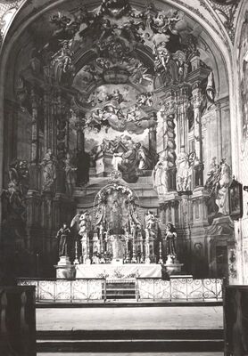 Samobor - Franjevačka crkva Uznesenja Blažene Djevice Marije, zidna slika