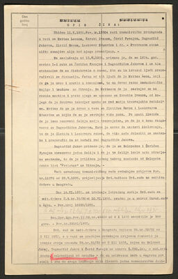 Salopek, Juraj, 14.4.1913. Policijski karton