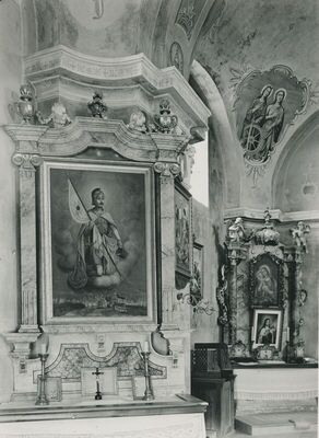 Donja Bedekovčina - Župna crkva sv. Barbare, oltar