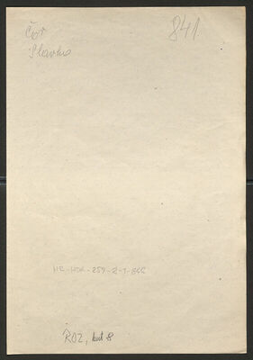 Čor, Slavko, 13.2.1897. Policijski karton