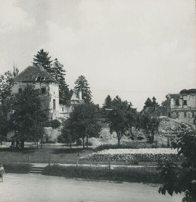 Ivanec - Stari grad, zapadna strana