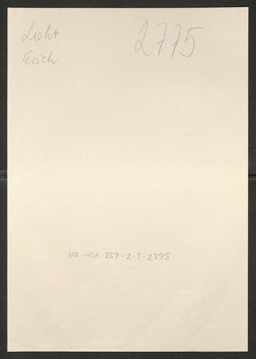 Lohr, Erich, 16.5.1914. Policijski karton