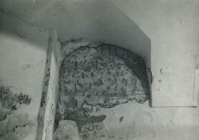 Očura (Gorjani Sutinski, Radoboj) - Kapela sv. Jakova, unutrašnjost, detalj