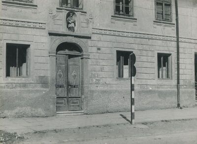 Krapina - Ulica Ljudevita Gaja br. 13, zgrada, detalj