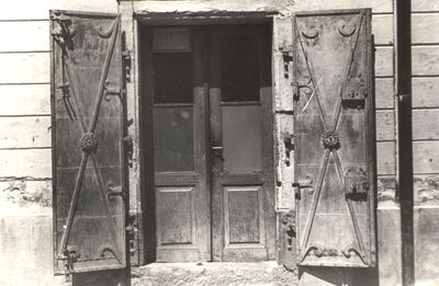 Samobor - Zgrada, detalj vrata