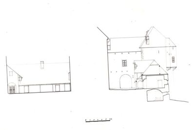 Slavetić - Dvorac Oršić, južno i istočno krilo