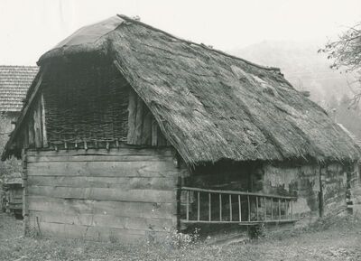 Tomašnica (Ozalj) - Tradicijska kuća, stražnja strana