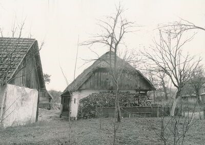 Jarnevići (Ribnik) - Tradicijska kuća, zabatno pročelje