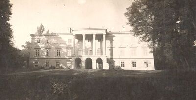 Januševec - Dvorac Januševec, južna strana s parkom