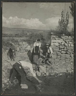 Lokve kraj Benkovca (Dalmacija). Voda za pučanstvo